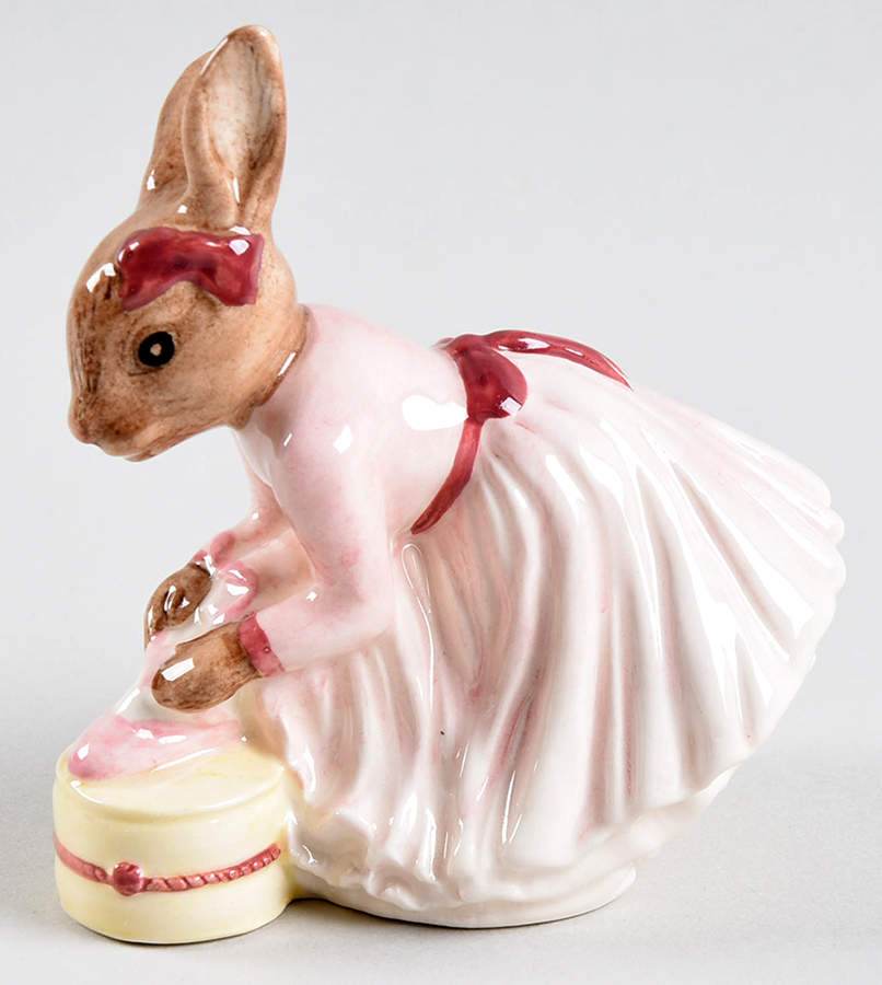 Bunnykins Figurines Ballerina - Boxed by Royal Doulton-1