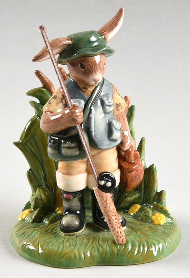 Bunnykins Figurines Catch Of The Day - Boxed by Royal Doulton-1