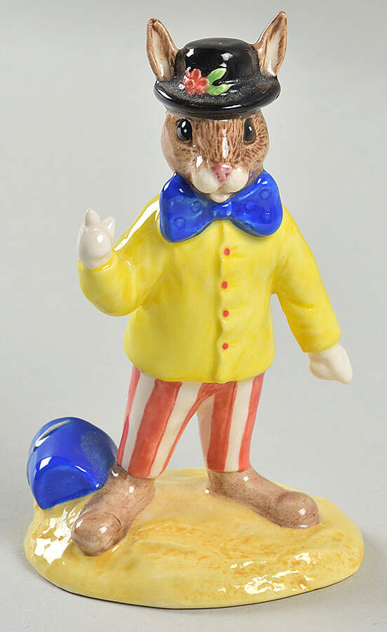 Bunnykins Figurines Joker Bunnykins - No Box by Royal Doulton-1