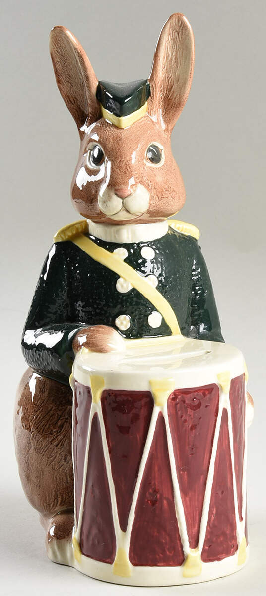 Bunnykins Figurines Bunnybank - No Box by Royal Doulton-1