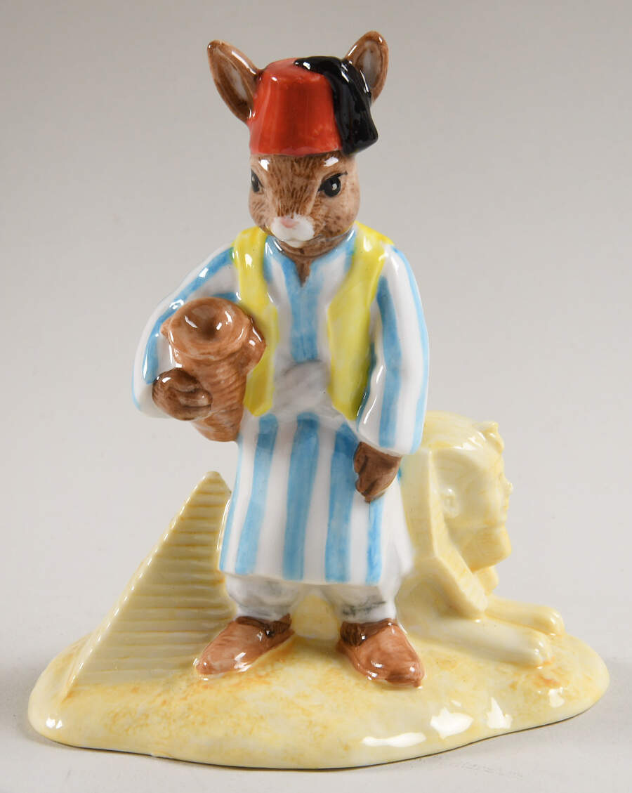 Bunnykins Figurines Egyptian - With Box by Royal Doulton-1
