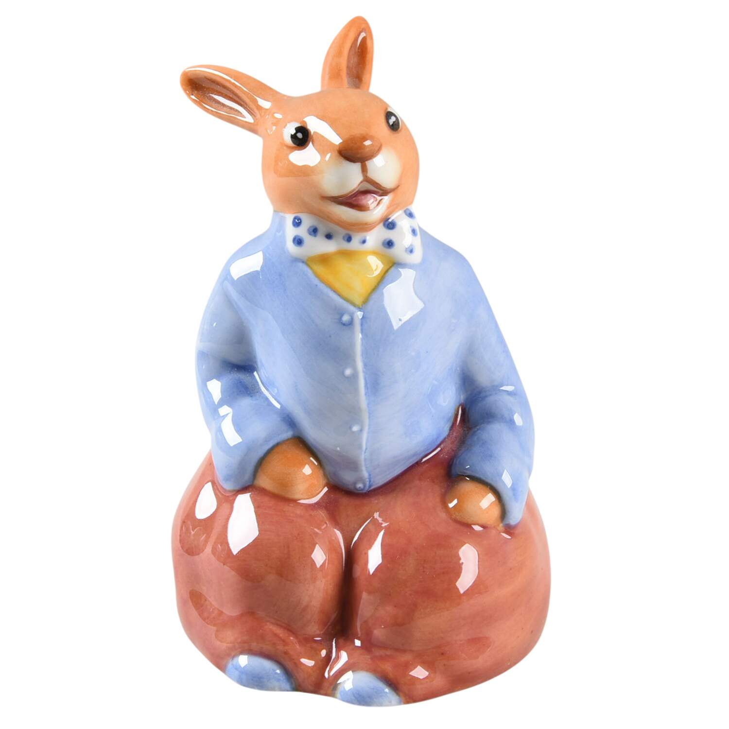 Bunnykins Figurines Billy 75th Anniv - No Box by Royal Doulton-1