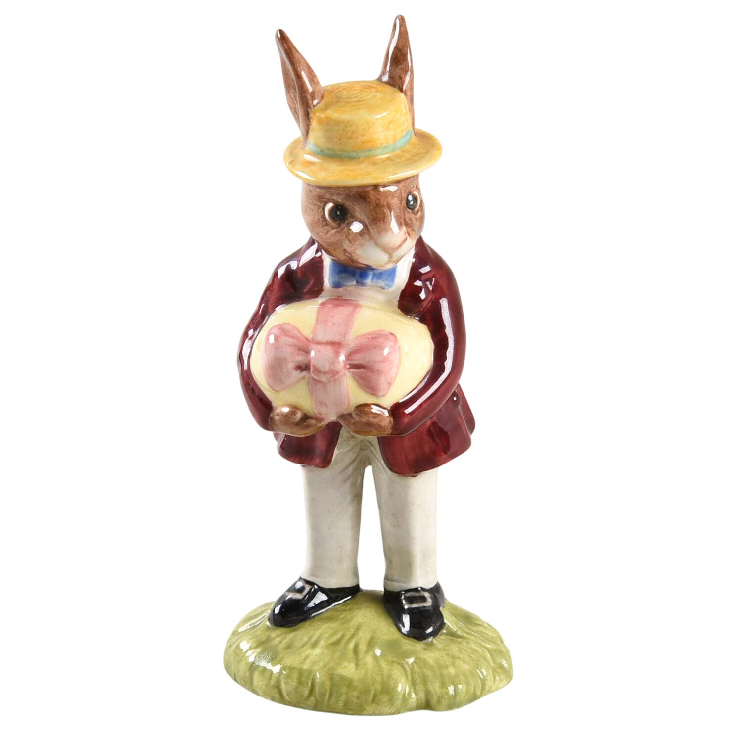Bunnykins Figurines Mr. Bynn.At The Easter Par.Sec - No Box by Royal Doulton-1