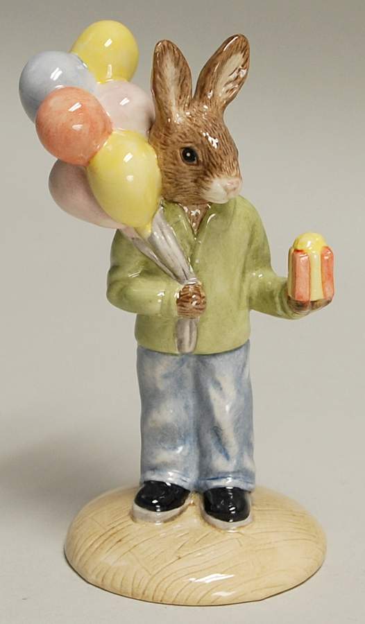 Bunnykins Figurines Congratulations - Boxed by Royal Doulton-1