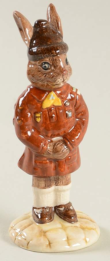 Bunnykins Figurines Brownie Bunnykins - No Box by Royal Doulton-1