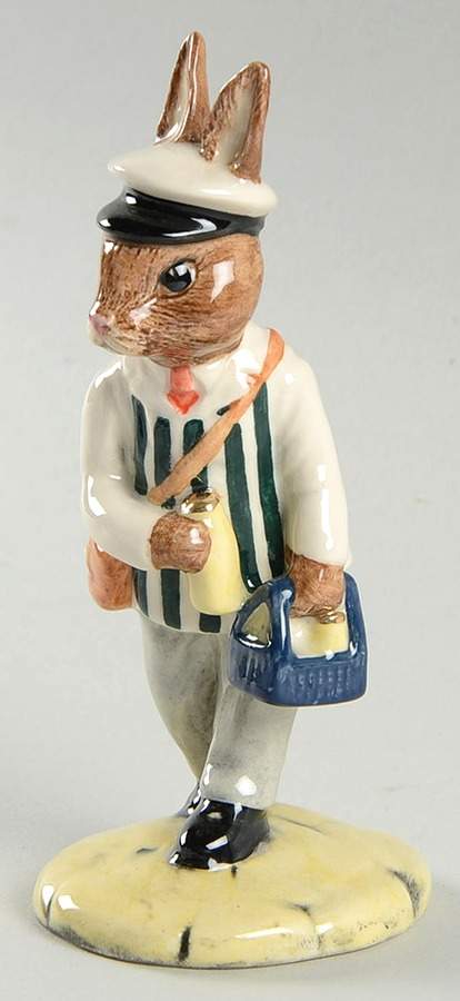 Bunnykins Figurines Milkman - No Box by Royal Doulton-1
