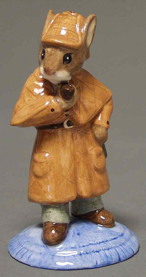 Bunnykins Figurines Detective  - No Box by Royal Doulton-1