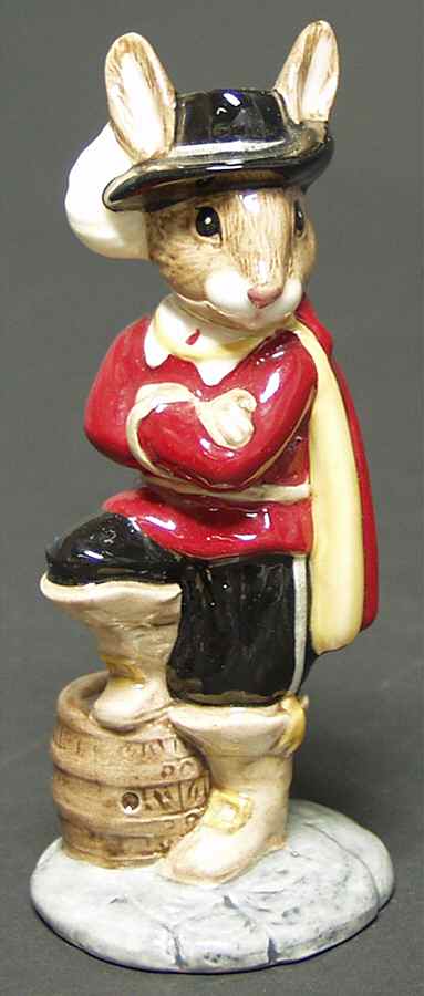 Bunnykins Figurines Cavalier Bunnykins - Boxed by Royal Doulton-1