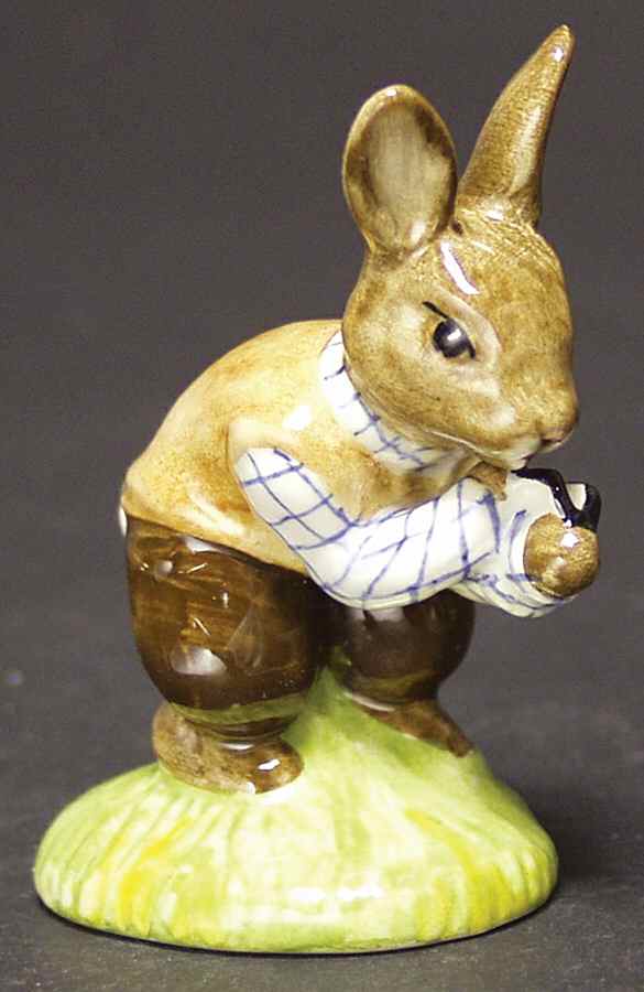 Bunnykins Figurines Tom Bunnykins - No Box by Royal Doulton-1