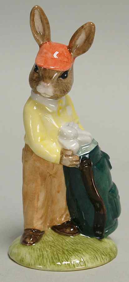 Bunnykins Figurines Caddie  - Boxed by Royal Doulton-1