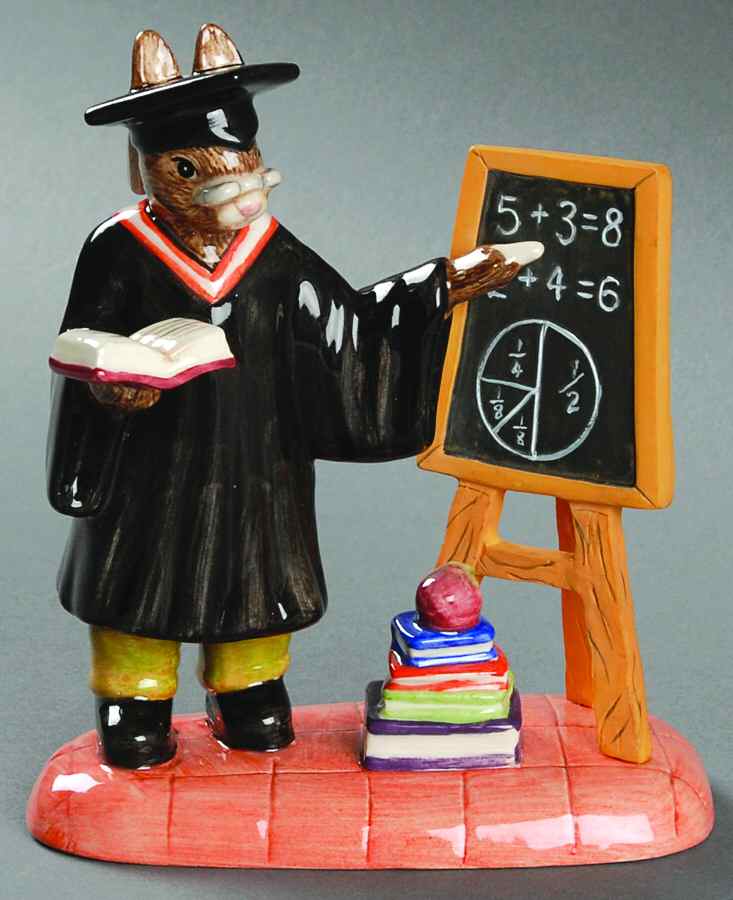 Bunnykins Figurines Teacher - Boxed by Royal Doulton-1
