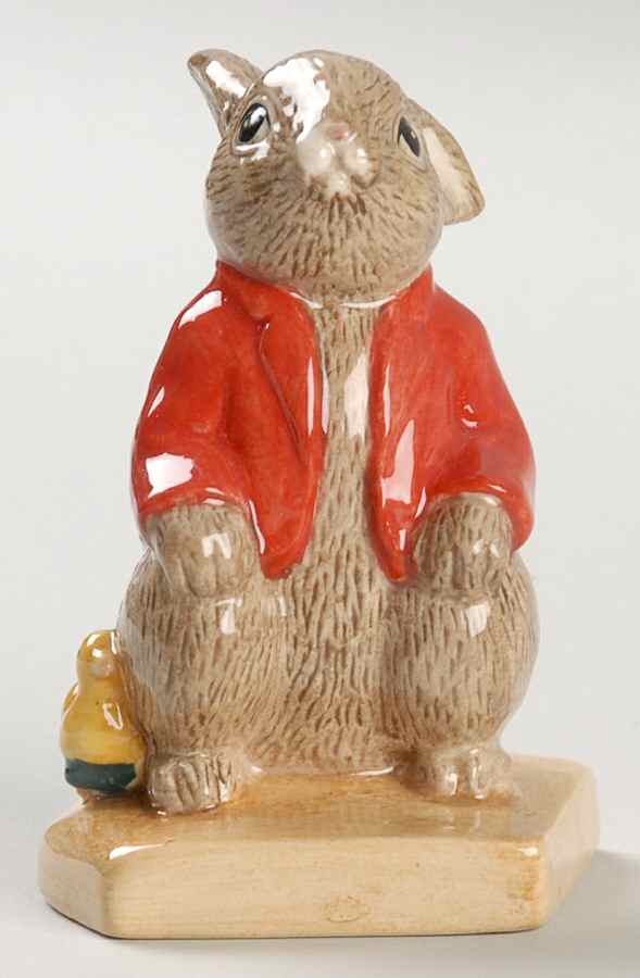 Bunnykins Figurines Little Sleepy Head - No Box by Royal Doulton-1