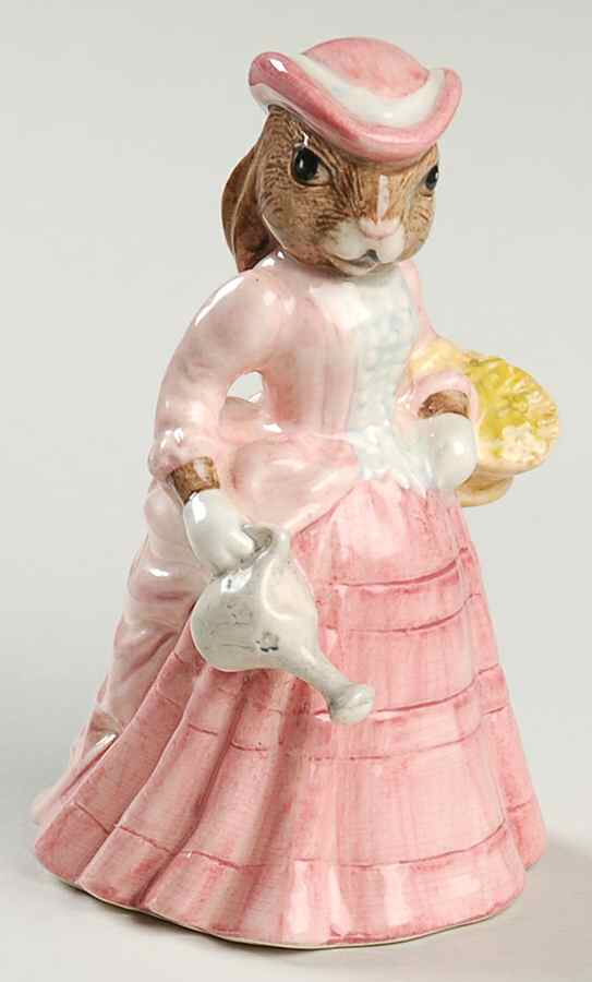 Bunnykins Figurines Mary Mary Quite Contrary - No Box by Royal Doulton-1