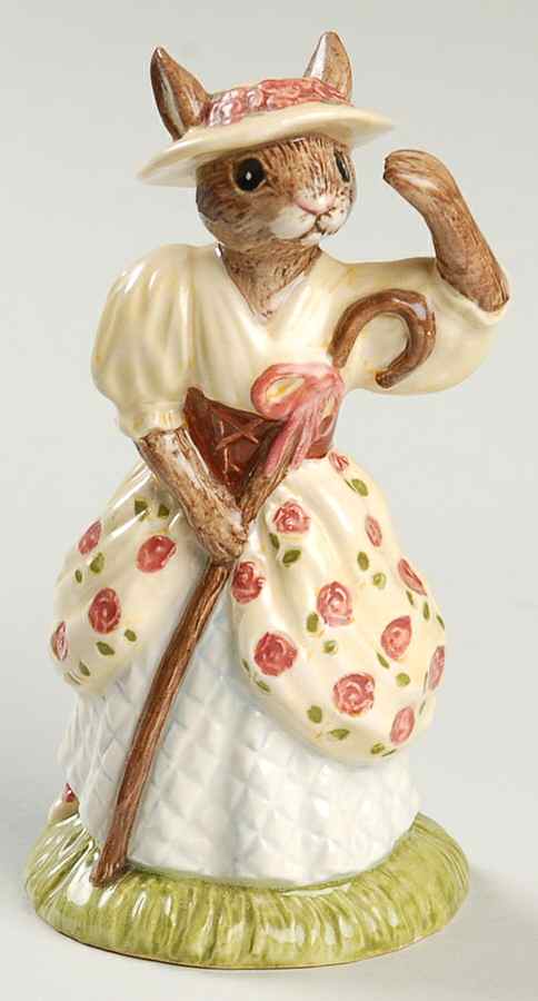 Bunnykins Figurines Little Bo Peep Bunnykins - Boxed by Royal Doulton-1