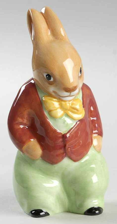 Bunnykins Figurines Freddie 75th Anniv - No Box by Royal Doulton-1