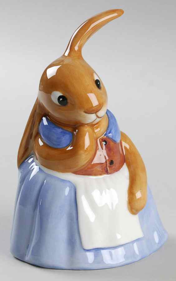 Bunnykins Figurines Mary 75th Anniv - No Box by Royal Doulton-1