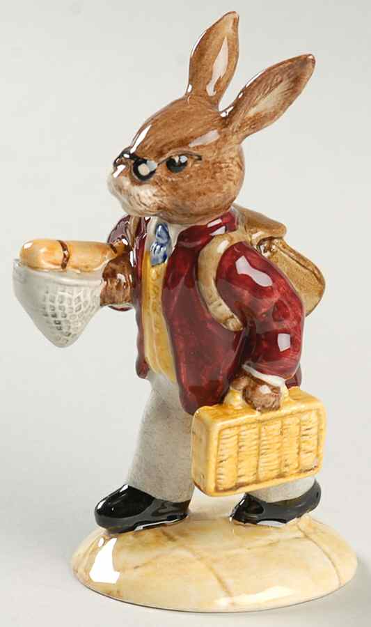 Bunnykins Figurines Fisherman Bunnykins - No Box by Royal Doulton-1