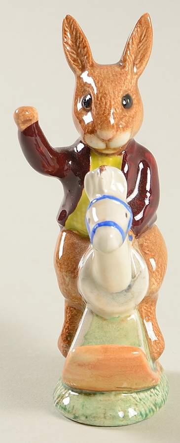 Bunnykins Figurines Tally Ho Bunnykins #A - No Box by Royal Doulton-1