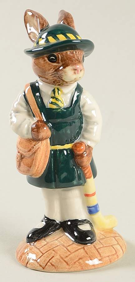 Bunnykins Figurines Schooldays Bunnykins - No Box by Royal Doulton-1
