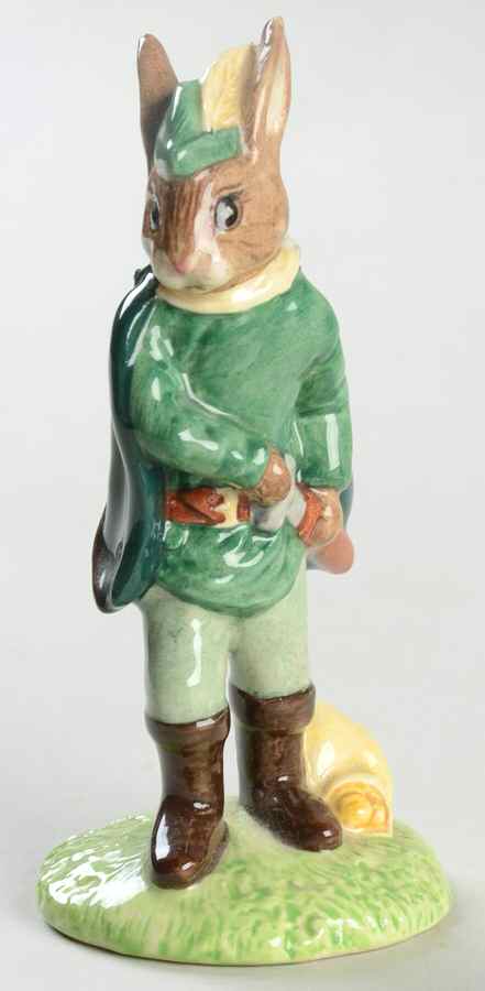 Bunnykins Figurines Robin Hood - No Box by Royal Doulton-1