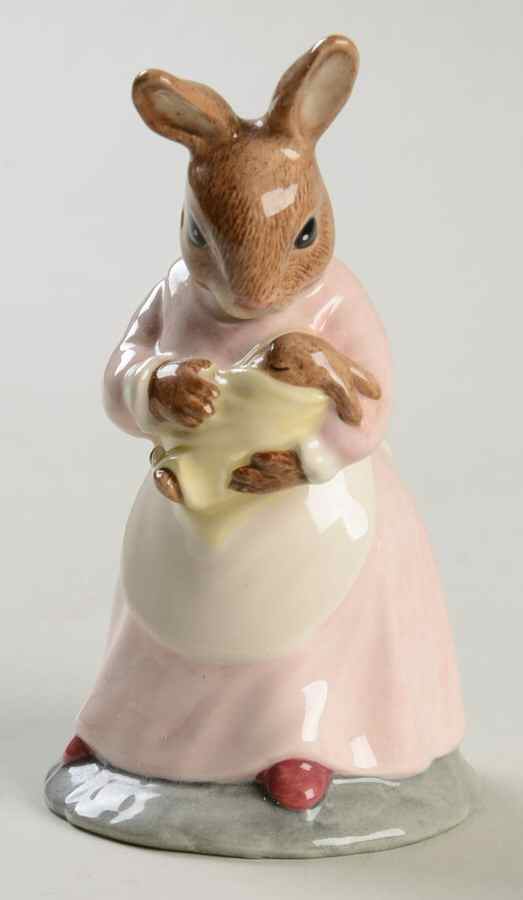 Bunnykins Figurines Mother And Baby Bunnykins - Boxed by Royal Doulton-1