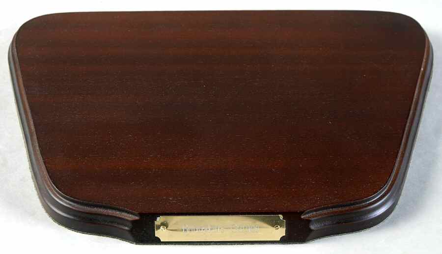 Bunnykins Figurines Olympic-Wood Display Base - No Box 233 by Royal Doulton-1