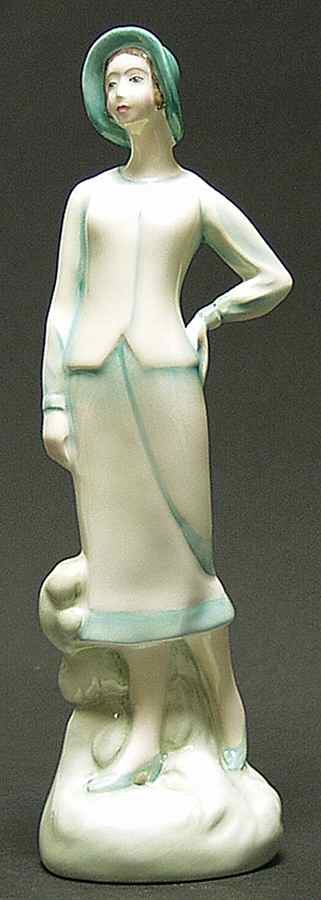 Charleston Sophie- Green - No Box by Royal Doulton-1