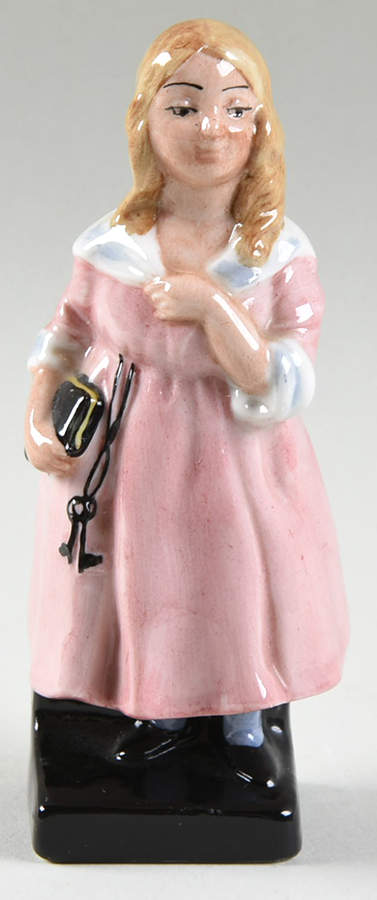 Dickens-Miniature Little Nell-Blonde Hair - No Box by Royal Doulton-1