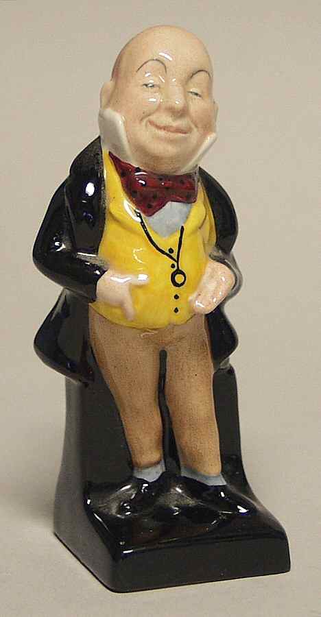 Dickens-Miniature Mr Micawber - No Box by Royal Doulton-1