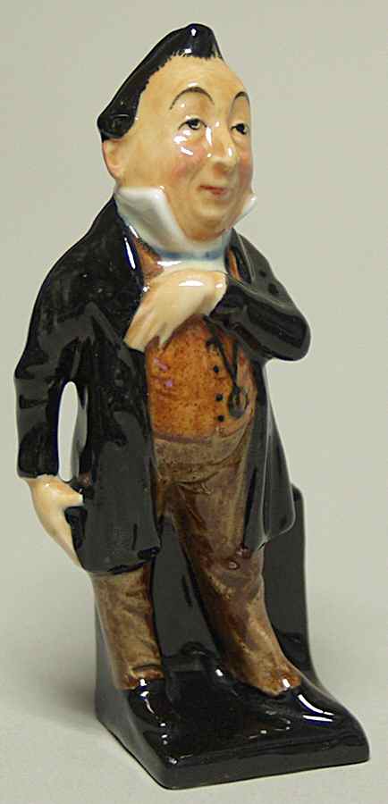 Dickens-Miniature Pecksniff - No Box by Royal Doulton-1