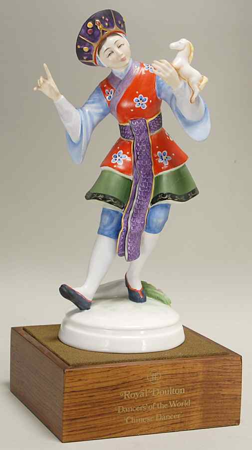 Dancers of The World Chinese Dancer - No Box by Royal Doulton-1