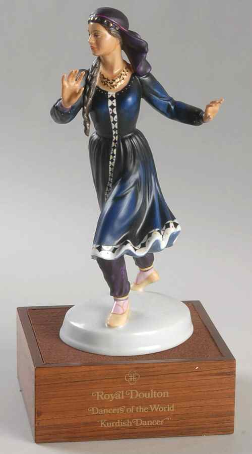 Dancers of The World Kurdish Dancer - Boxed by Royal Doulton-1