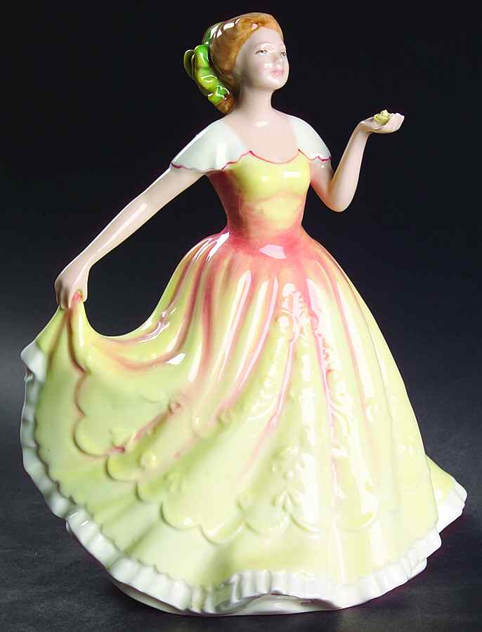 Figurine of The Year-Ladies Deborah-1995 - No Box by Royal Doulton-1