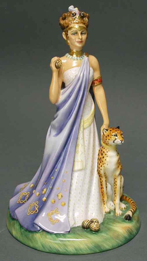 Les Femme Fatales Queen Of Sheba - No Box by Royal Doulton-1