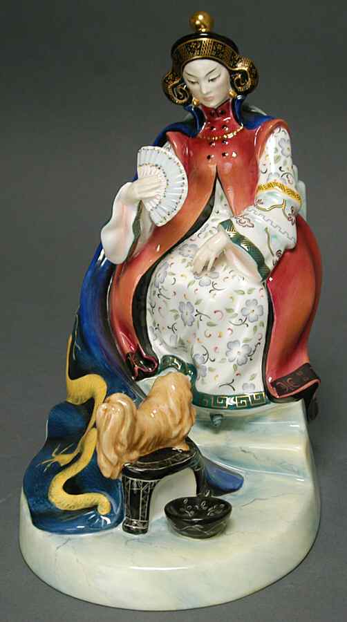 Les Femme Fatales T'Zu-Hsi, Empress Dowager - No Box by Royal Doulton-1