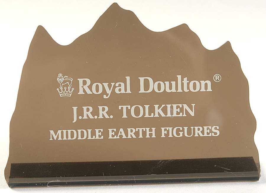 Middle Earth Middle Earth Display Sign - Advertising Signs by Royal Doulton-1