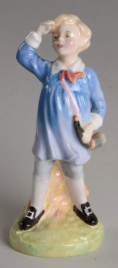 Nursery Rhymes #1 Little Boy Blue - Boxed by Royal Doulton-1