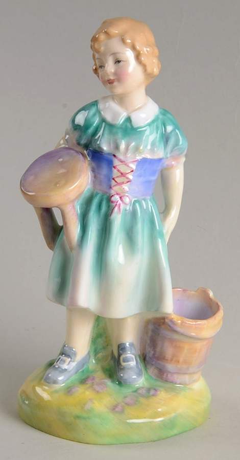 Nursery Rhymes #1 My Pretty Maid - Boxed by Royal Doulton-1