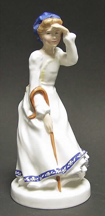 Nursery Rhymes #2 Little Bo Peep - No Box by Royal Doulton-1