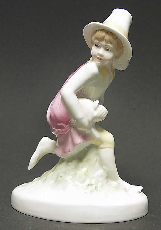 Nursery Rhymes #2 Tom Tom The Piper's Son - Boxed by Royal Doulton-1