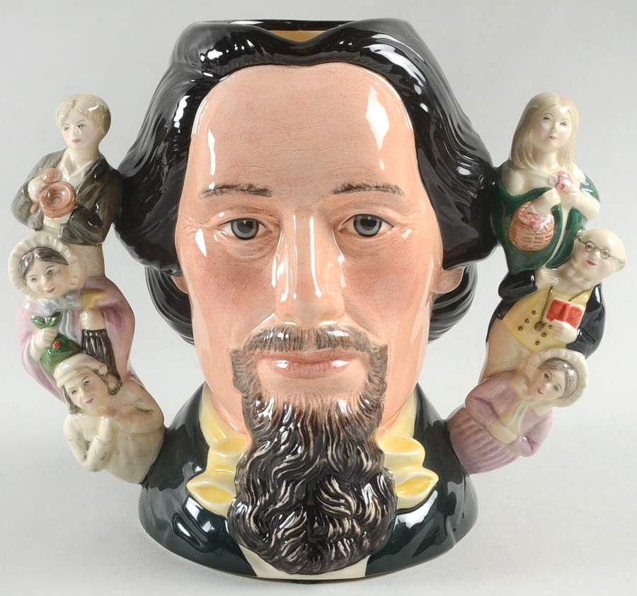 Character Jug Charles Dickens-Large - Nb1106, No Box by Royal Doulton-1