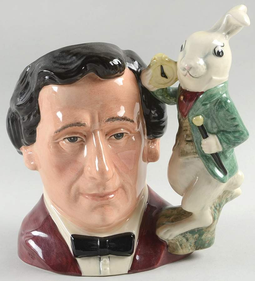 Character Jug Lewis Carroll-Large - Nb1093, No Box by Royal Doulton-1