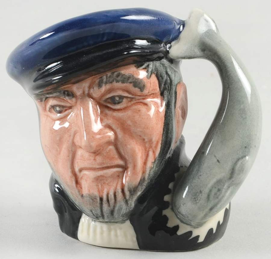 Character Jug Capt Ahab-Miniature - With Box Bx782 by Royal Doulton-1