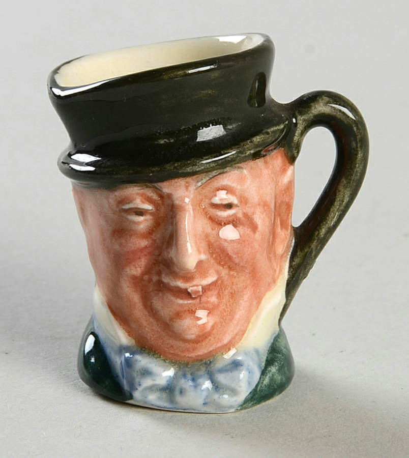 Character Jug Mr Micawber-Tiny - No Box by Royal Doulton-1
