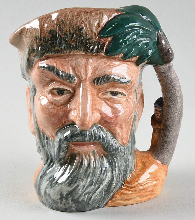 Character Jug Robinson Crusoe-Small/Var 2 - No Box by Royal Doulton-1