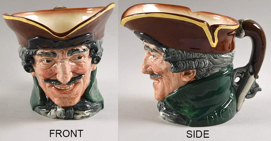 Character Jug Dick Turpin-Large - No Box by Royal Doulton-1