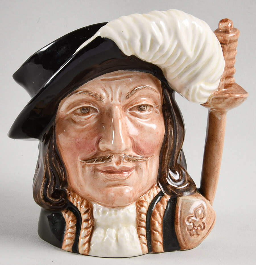 Character Jug Athos-Small - No Box by Royal Doulton-1