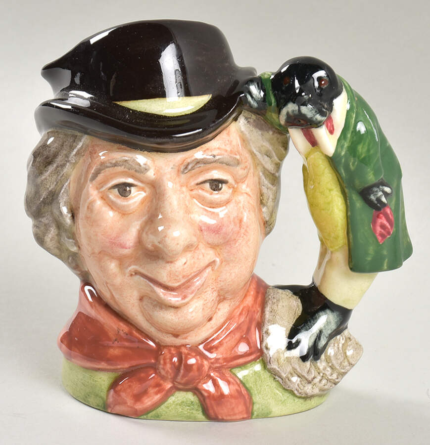 Character Jug Walrus & Carpenter-Small - With Box Bx794 by Royal Doulton-1