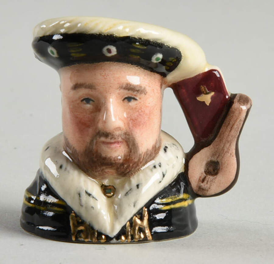 Character Jug Henry Viii-Tiny - With Box Bx1013 by Royal Doulton-1