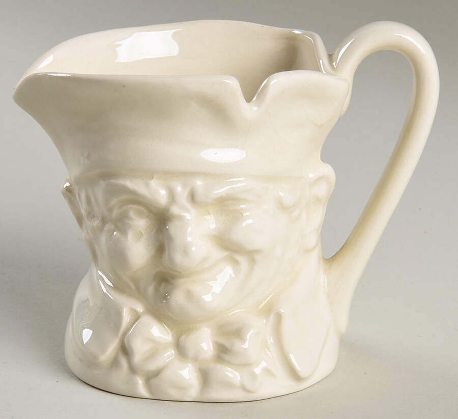 Character Jug Old Charley-White Small - With Box Bx1135 by Royal Doulton-1